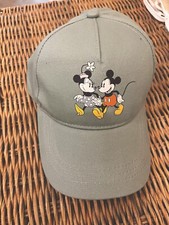 New Disney Mickey And Minnie Baseball Hat Adjustable Adult One Size Fits All