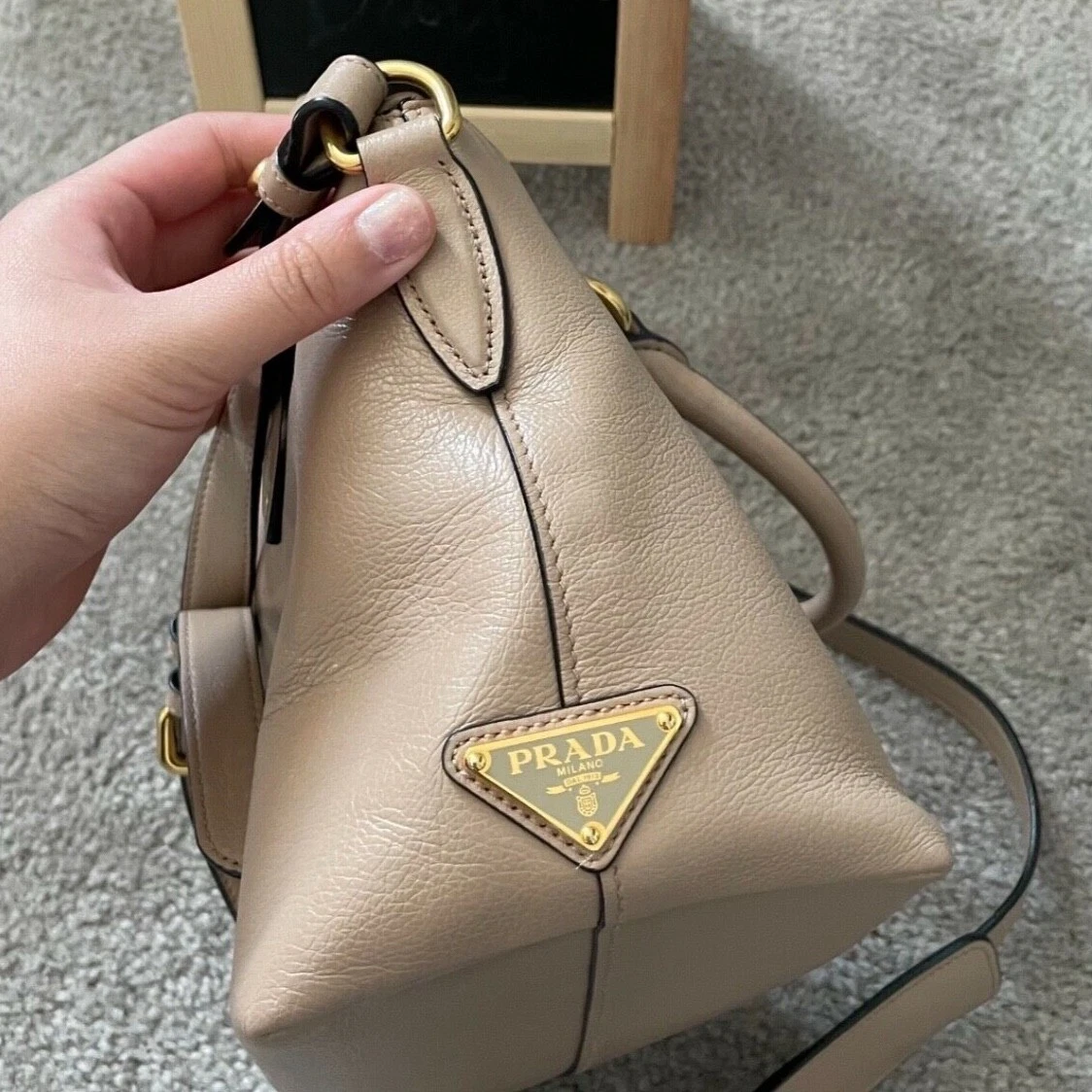 Prada, Bags, Authentic Prada Saffiano Crossbody Woc