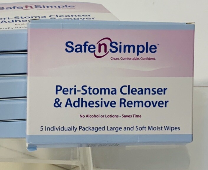 6 Boxes Safe n Simple Peri-Stoma Cleanser 6BX/5EA 2024/12 & Stoma Powder
