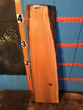  9894  1 3/4" THICK KILN DRIED cherry Live Edge Slab lumber mantel shelf