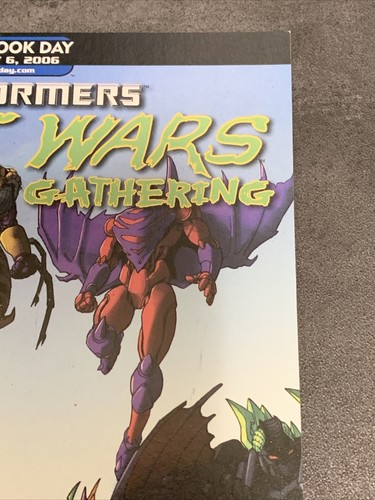 Transformers Infiltration / Beast Wars The Gathering Free Comic Book Day IDW - Picture 8 of 10