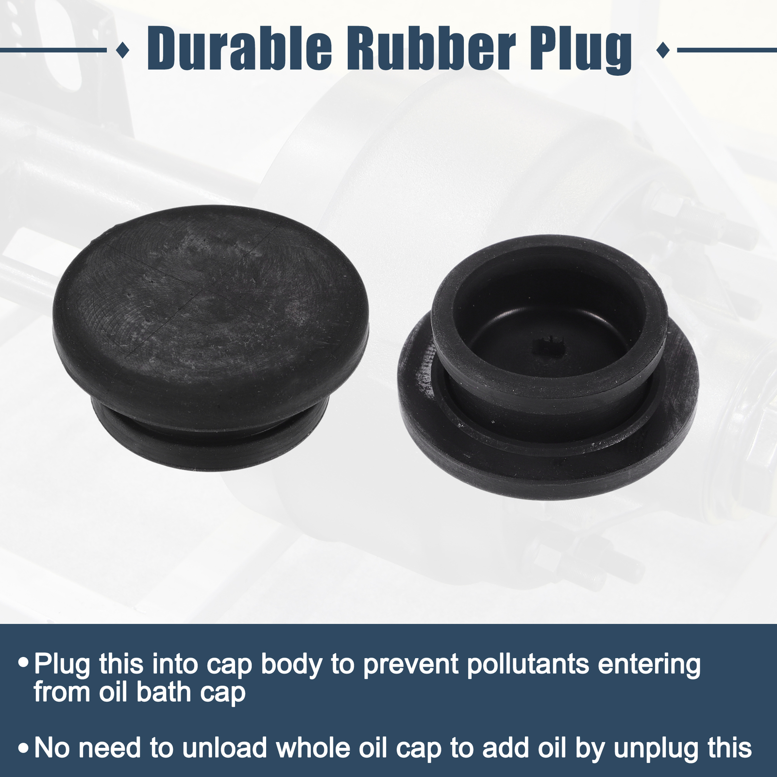 Piece of 2 3.75" Oil Cap Trailer Bearing Kit fit for AL/KO 10K 12K Oil