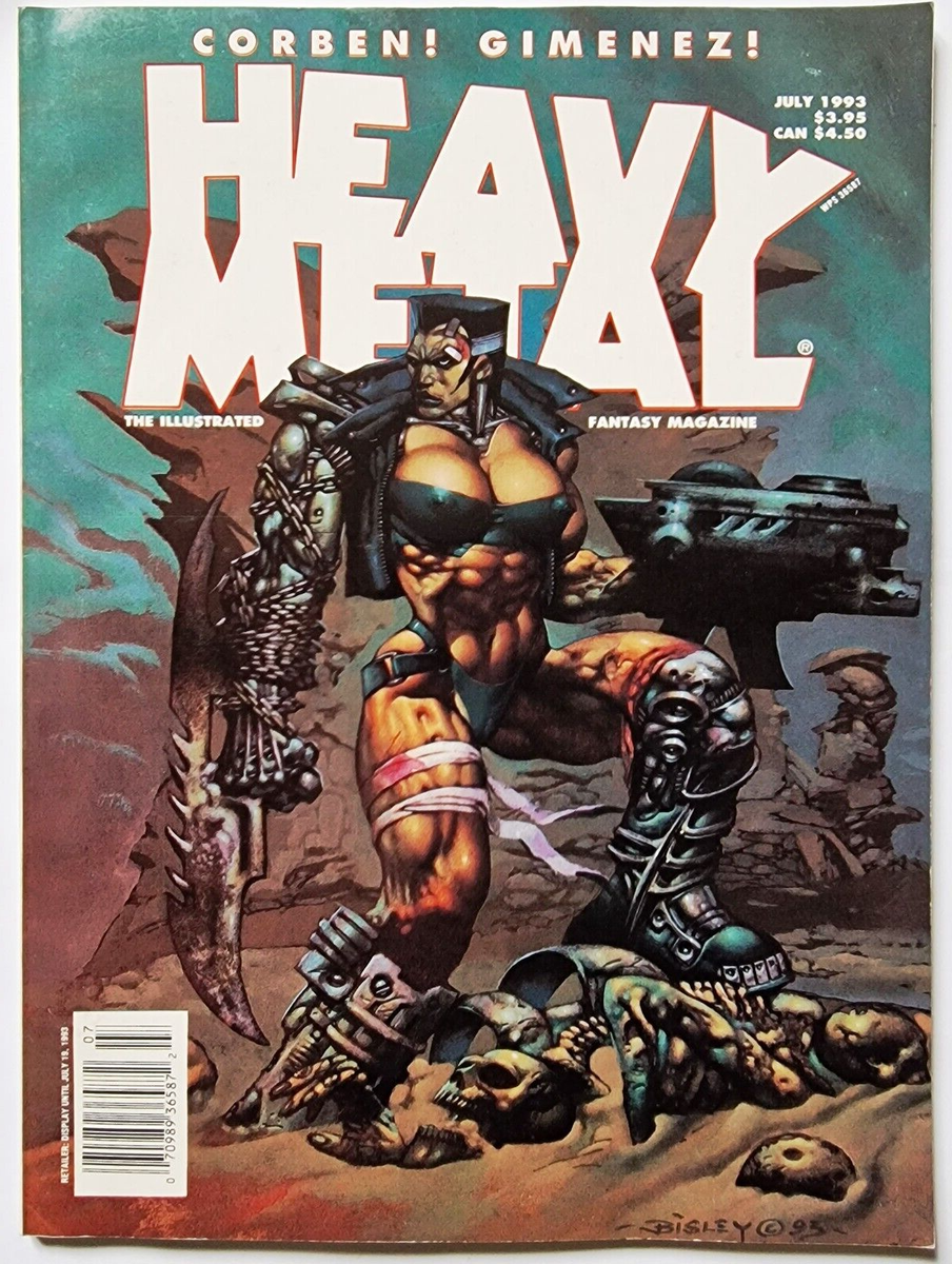Heavy Metal Comic Magazine July 1993 | eBay