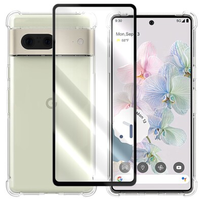 Heavy-Duty Ultra-Thin Screen Protector Natural Tactility Case fit Google Pixel 7