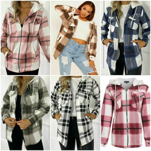 ladies hooded shirt