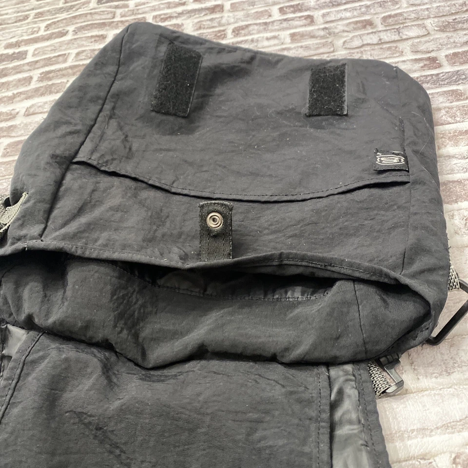 Bandolera Skechers Nylon Y2K Bolso Mensajero Grunge Patinador Negra Mochila Gorpcore Foto 4 de 4