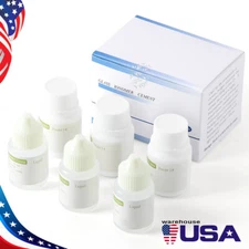 Dental Glass Ionomer Cement Luting Lining / Light Cure Composite Kit Restoration