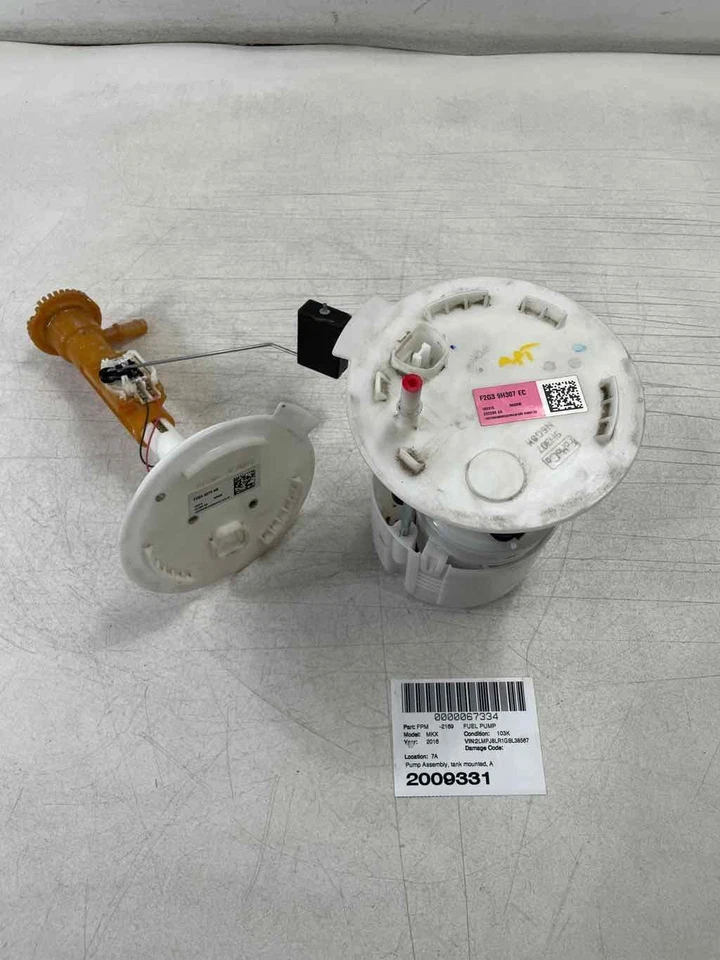 Conjunto de bomba de combustible AWD con unidad de envío OE F2g39h307ec prueba compatible con Lincoln MKX 2016-2018 Foto 2 de 4