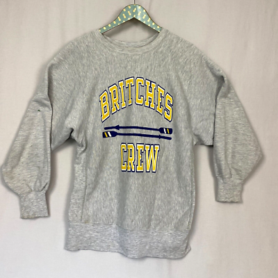 Vintage Champion Reverse Weave Sweatshirt Mens XL Gray Crew Neck 