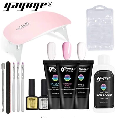 Nail Gel Nail Extension 13 Pcs Complete Professional Nail Set Thickeni