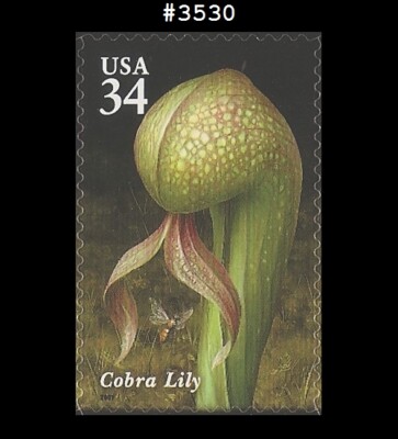 USA3 #3530 MNH Cobra Lily | eBay