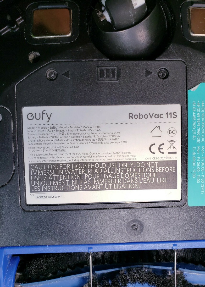 Anker Eufy RoboVac 11S T-2108 ロボット掃除機 強力吸引 / 静音
