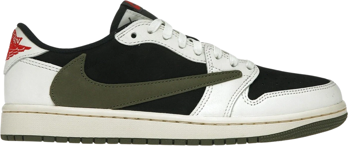 Preços baixos em Jordan 1 Retro OG x Travis Scott Low Olive W | eBay