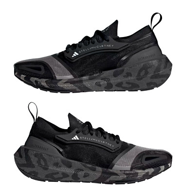 adidas by Stella McCartney aSMC ULTRABOOST 23 LIGHT Shoes. Color Core Black