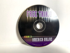 1999 AOL "AMERICA ONLINE" Version 5.0 "INTERNET" Disc vintage
