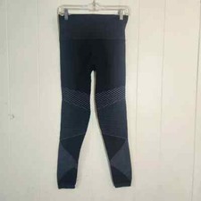 Spanx Seamless Moto Leggings In Indigo Sky Size Medium shaping slimming workout