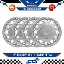 New 15 Replacement Hubcaps Wheel Covers Set4 For 1997-2005 Buick Century