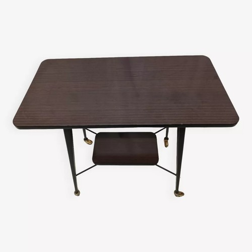 Desserte roulante en formica