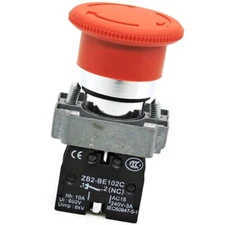 1PCS Emergency Stop Rotary Switch For XB2BS544C ZB2-BE102C 2NC Fast Delivery