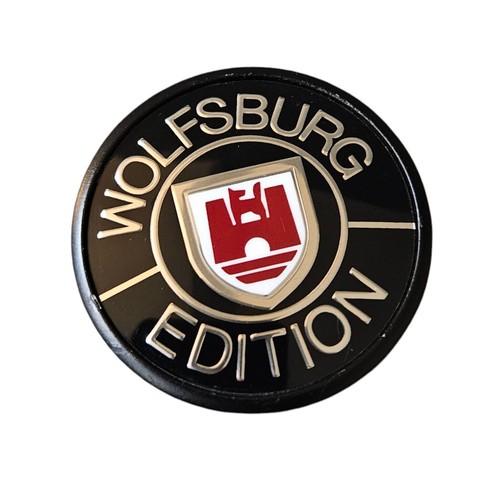 ORIGINAL VW Golf 2 EDITION ONE Wolfsburg Edition Emblem LOGO ✅️NEU ⚠️RARE