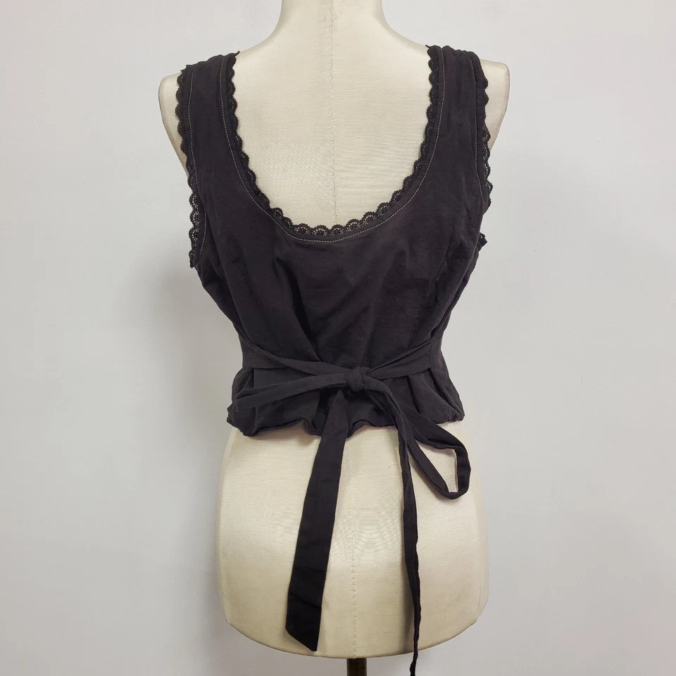 Женский галстук Bailey Rose Renfair Fairy Grunge Топ Размер S Коричневый Ренессанс - Изображение 3 из 4