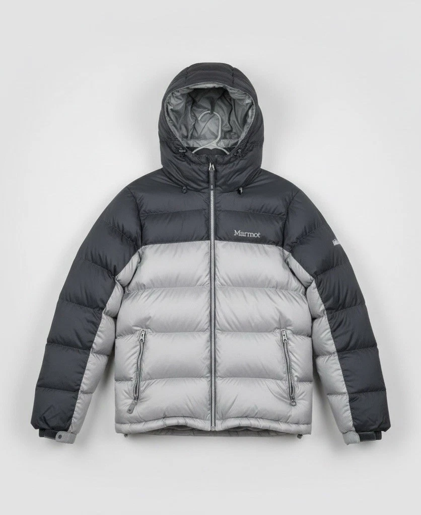 Marmot Puffer Jacket Youth X Large 700 Fill Guides Down Hooded Full Zip Coat