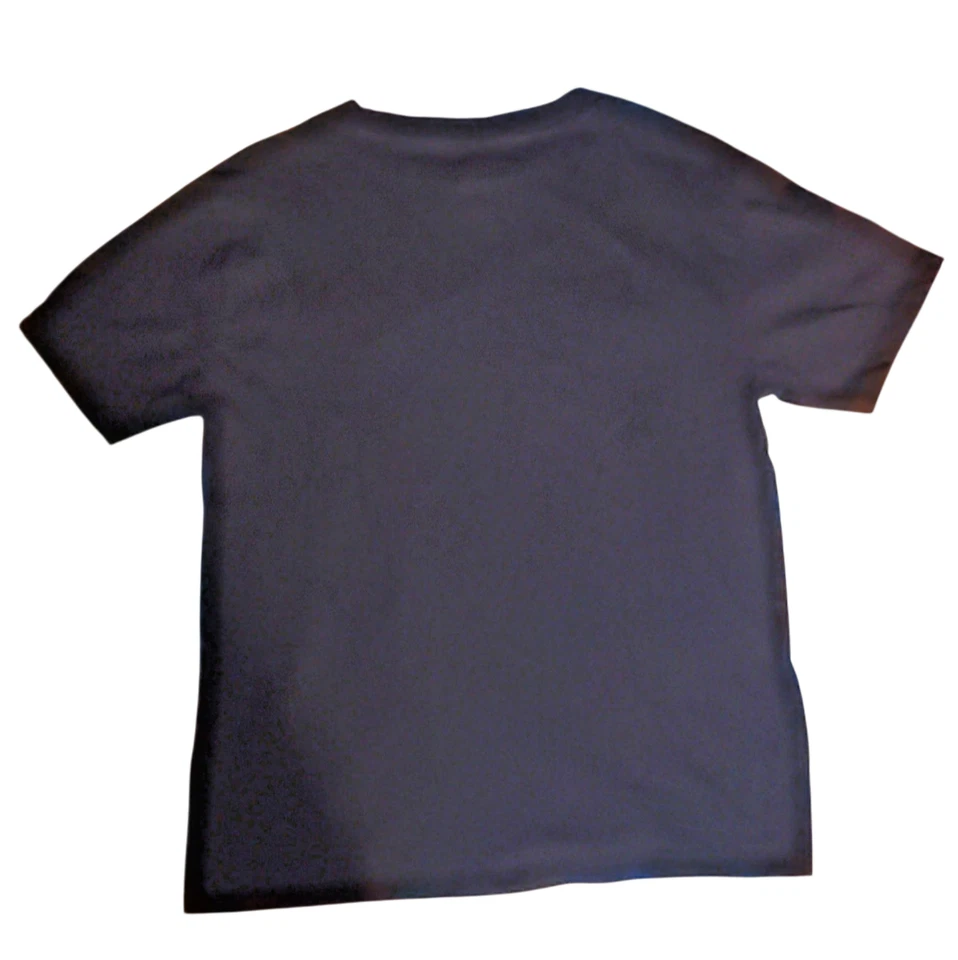 Camiseta negra Calvin Klein Jeans para niños talla pequeña mangas cortas Foto 2 de 3