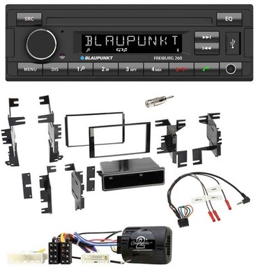 Blaupunkt Lenkrad Bluetooth MP3 USB Autoradio für Nissan Cube ab 2009 Frontier a