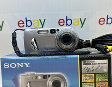 Sony Digital Camera Cybershot DSC-P10 5.0MP Silver-not Tested- A1B1
