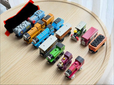 Learning Curve Thomas Wooden Train Set Lot Vintage Used Cars for Collectors