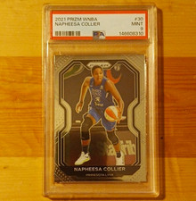Panini 2021 Prizm WNBA Napheesa Collier #30 PSA 9 Minnesota Lynx