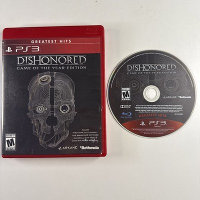 Dishonored Game of the Year Edition Sony PlayStation 3,  Ps3, 2013 Complete