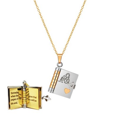 Granddaughter Book Necklace, For Granddaughters - The Most Beautiful Chapter ...