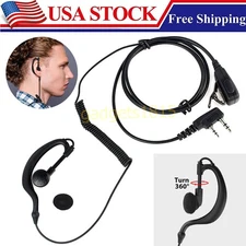 NEW Earpiece Headset w/PTT Mic For Kenwood TK-2300 TK-2310 TK-2360 TK-3230 Radio