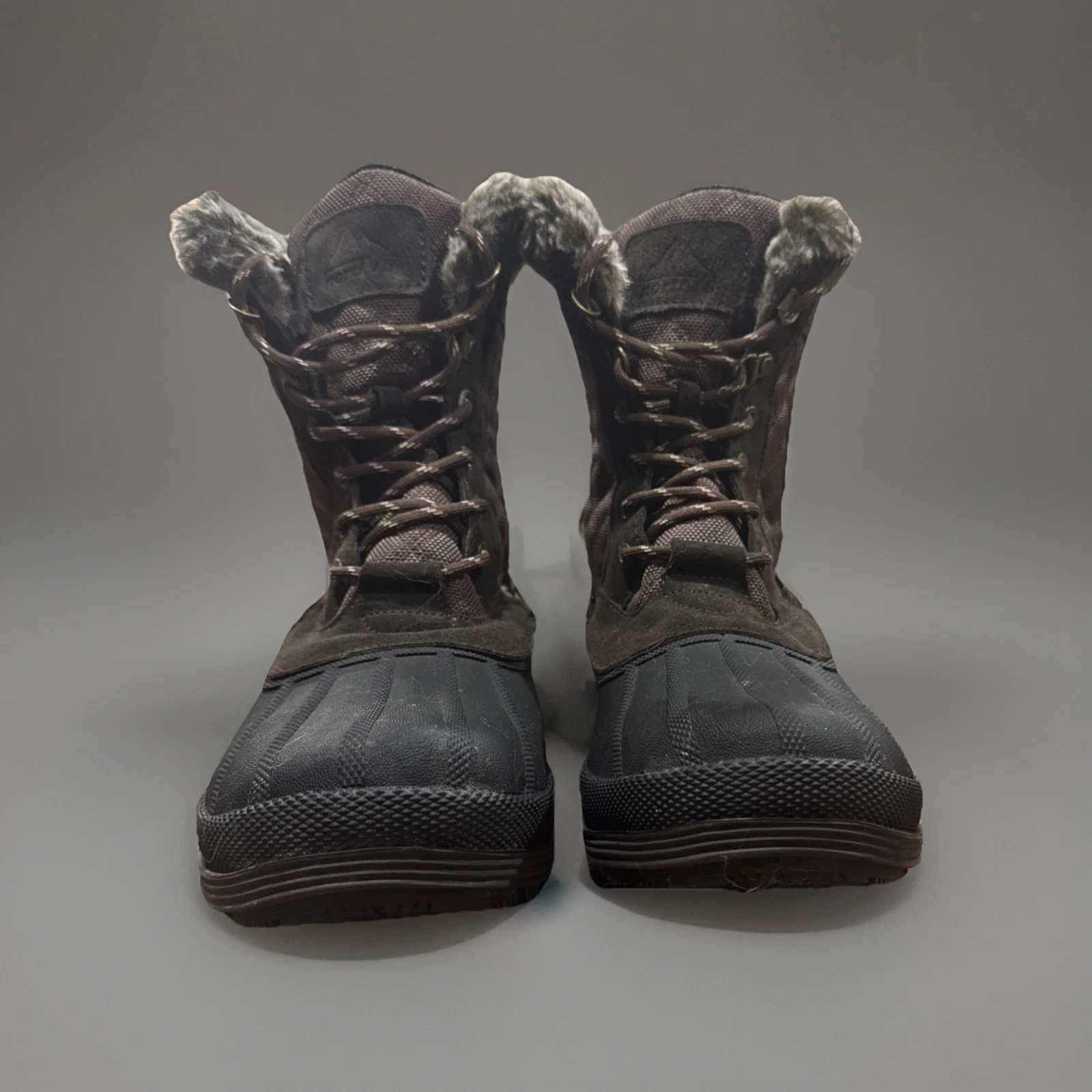 Nortiv 8 Felton 2 Black Insulated Waterproof Snow Boots Men Size 11 WINTER BOOTS