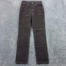 Vintage Lee Corduroy Pants Mens 29x32 Brown Made in USA Straight Leg 90s