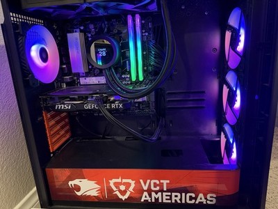 AMD Ryzen 7 9800X3D Gaming PC, 4060 Ti 8GB, 32GB RAM DDR5, NZXT Kraken Plus 240