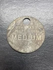 Vintage STANDARD MOTOR Advertisement Brass Tag 1920’s 2” Diameter