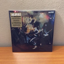 KISS Alive! 50th Anniversary Deluxe Picture Disc /1K + Sweatshirt Large IN HAND