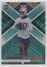 2022 Panini XR Rookies Teal /49 Jelani Woods #146 16wc