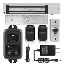 UHPPOTE Access Control Outswinging 600lb Electric Magnetic Door Lock Kit System