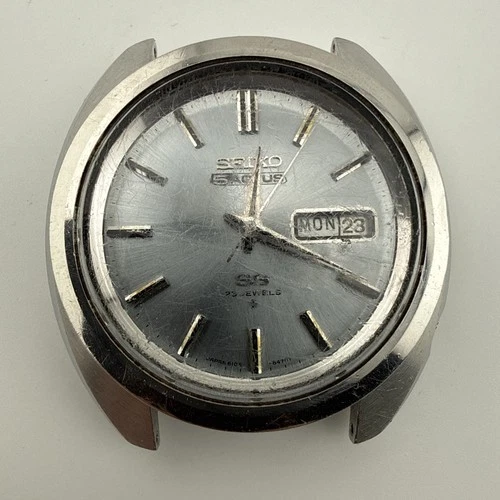 Vintage Seiko 5 Actus 6106-8440 Automatic 23J Day Date - Needs Serviced