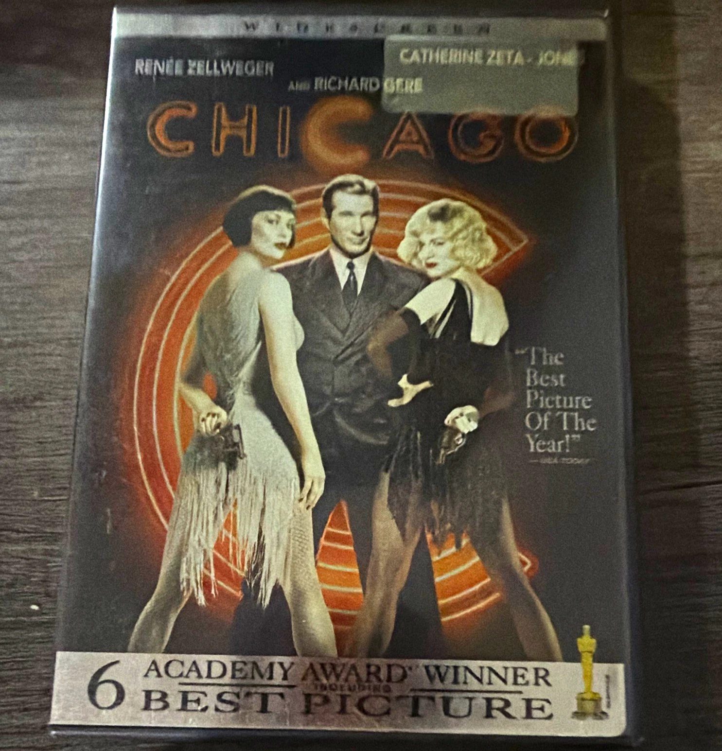 Chicago (2002) DVD Miramax PG-13 Musical Widescreen Commentary Zeta-Jones