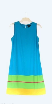 TB Robe TOMMY HILFIGER, turquoise, T 36, TBE - Photo 1/4