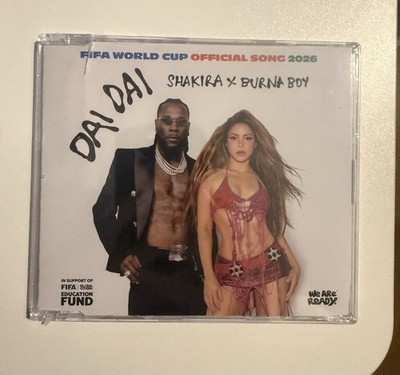 CD Single Shakira Burna Boy Dai Dai FIFA World Cup