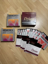 Memorex 2S/HD (DS/HD) 5.25" Floppy Disks Dysan 96TPI - Total of 49 disk Mix LOT