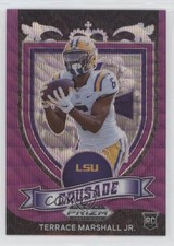 2021 Panini Prizm Draft Picks Crusade Purple Wave Terrace Marshall Jr #180 fm0