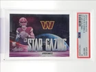 JAYDEN DANIELS 2024 ABSOLUTE STAR GAZING ROOKIE COMMANDERS RC PSA 8 Q4444