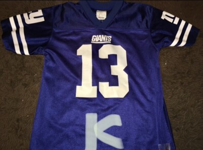Odell Beckham Jr #13 New York Giants NFL Team Apparel Youth Jersey