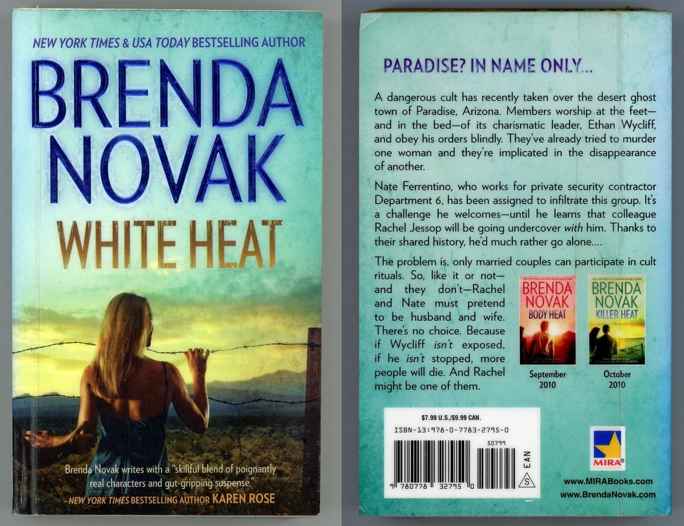 Department 6 Romance Thriller Lot of 2 Paperback by Brenda Novak Foto 2 de 4